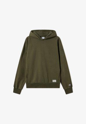 Champion, Jersey con capucha - khaki