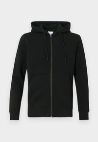 JJESTAR BASIC HOOD - Felpa con zip - black