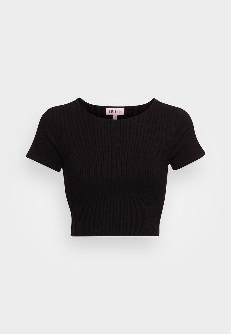 EDITED T-shirt print zwart EDITED T-shirt print zwart