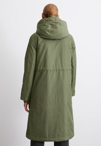 Marc O'Polo PADDED WITH HOOD DRAWSTRING AT WAIST - Parka - olive crop