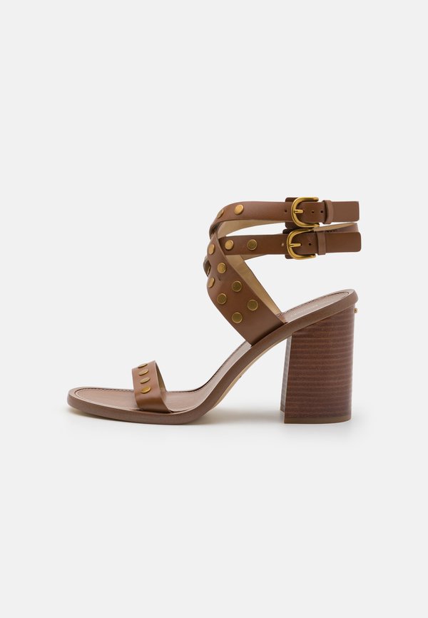 IRENE - High heeled sandals - luggage