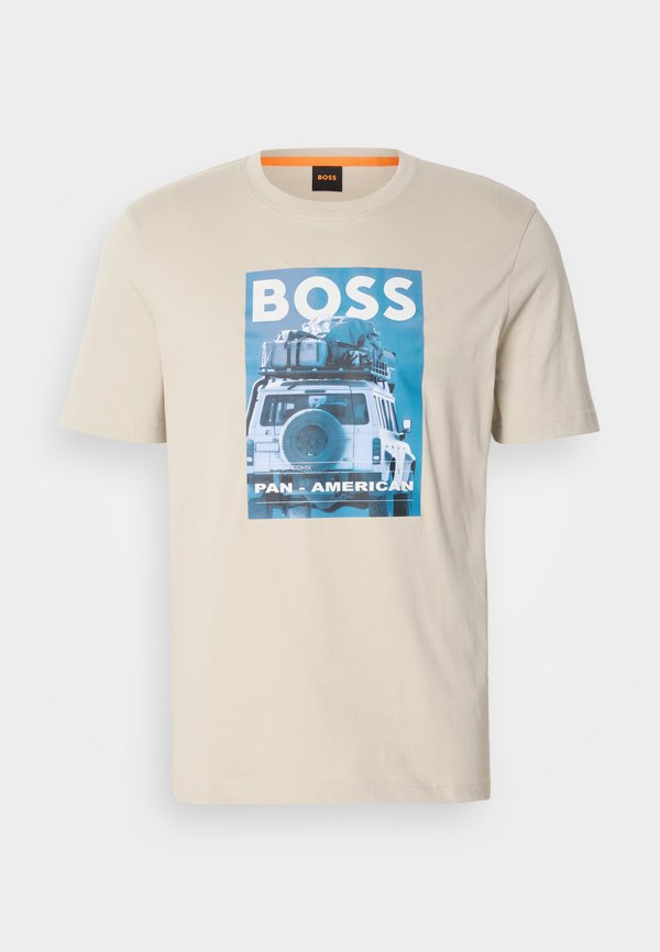 MEXTOUR - Print T-shirt - light beige3