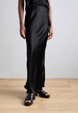 Mos Mosh GLOSSI SKIRT - Jupe longue - black