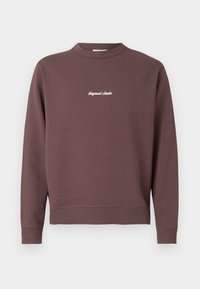 JORNORREBRO EMB CREW - Felpa - deep mahogany