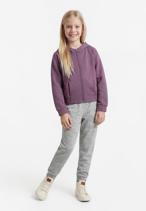 Champion INTERLOCK HOODED FULL ZIP - Sweat zippé - mauve