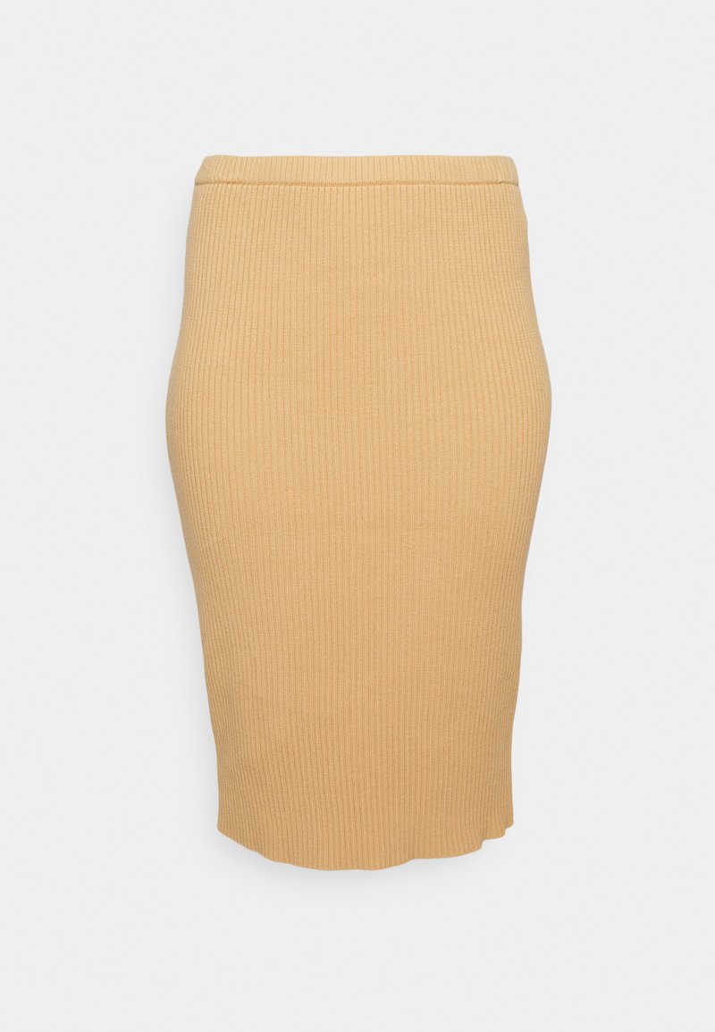 Glamorous Curve Kokerrok cognac Glamorous Curve Kokerrok cognac