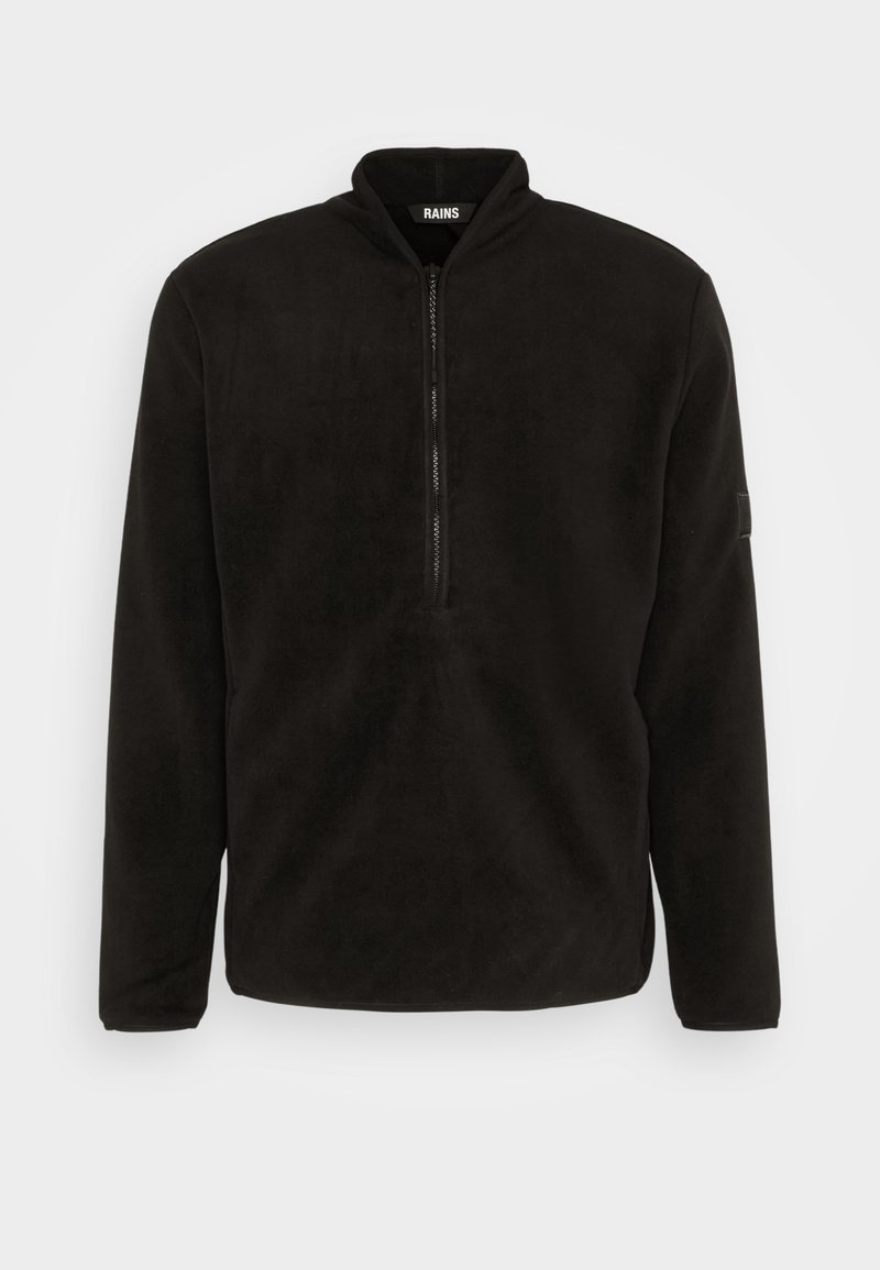 Rains Fleece trui zwart