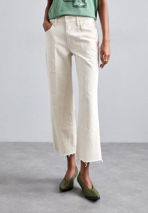 Mother THE MID RISE MAVEN ANKLE FRAY - Straight leg jeans - act natural
