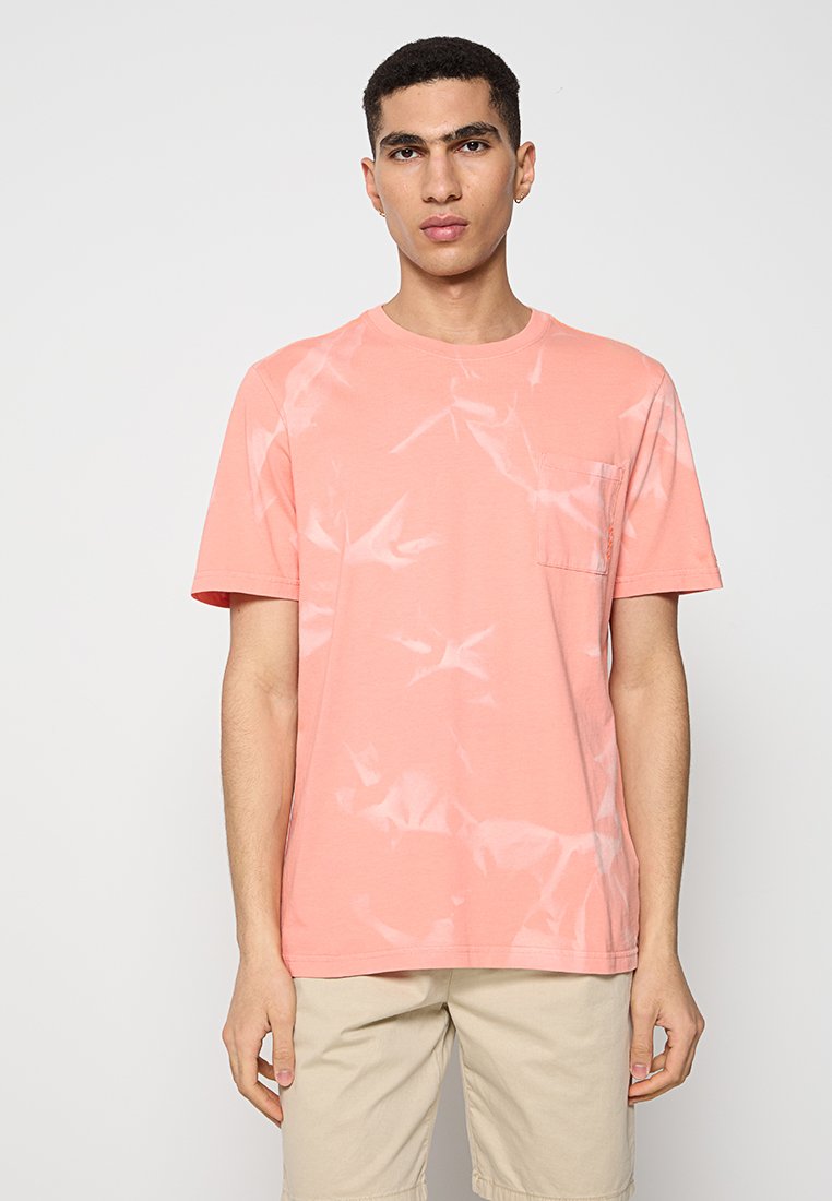 Scotch & Soda T-shirt print koraalrood
