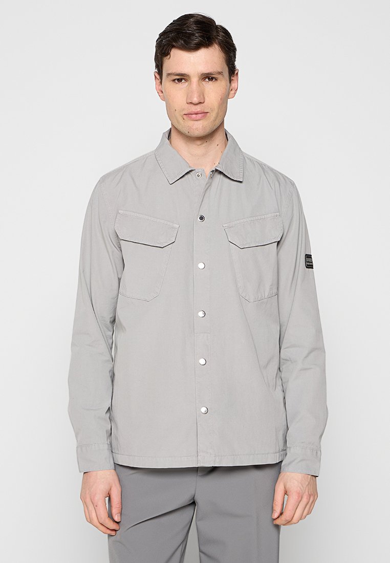 Barbour International Overhemd lichtgrijs