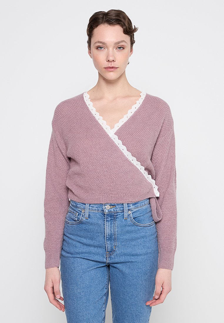 dreimaster Trui donkerroze