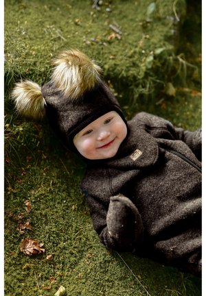 mikk-line Jumpsuit - dark brown melange