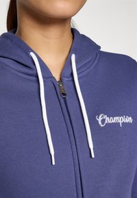 Champion GRAPHIC FULL ZIP HOODIE - Majica s kapuljačom i patentnim zatvaračem - dark blue