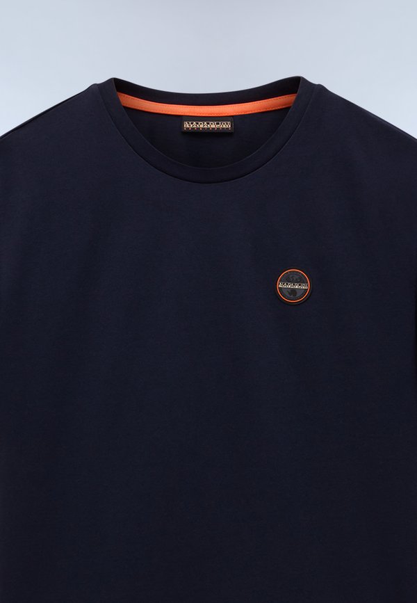 BADGE - Basic T-shirt - blu marine2
