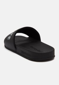 Juicy Couture CARMEN COLLEGIATE SLIDER - Baseino šlepetės - black