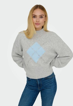 ONLWAKEFIELD  - Džemper - light grey melange