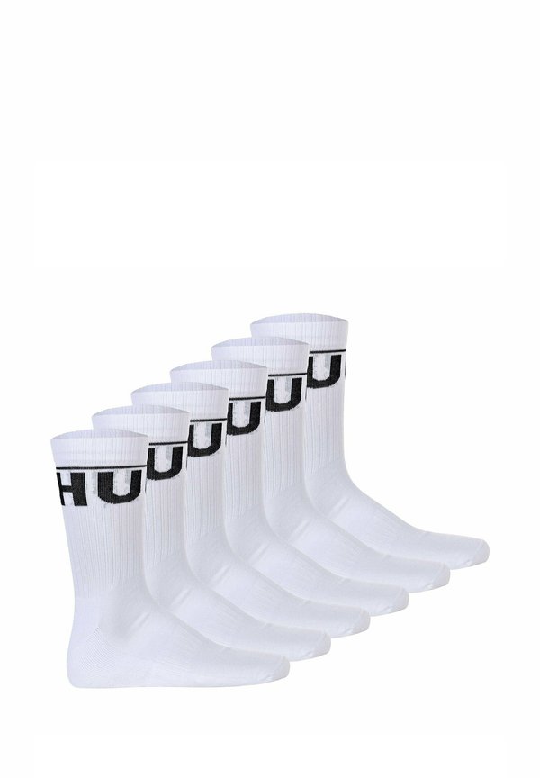 6ER PACK - ICONIC LOGO - Socks - weiß