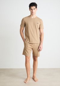 BOSS MIX MATCH SHORT - Donji dio pidžame - medium beige