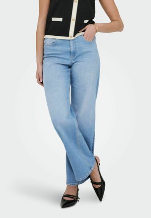 MIT WEITEM  - Wide leg - light blue denim