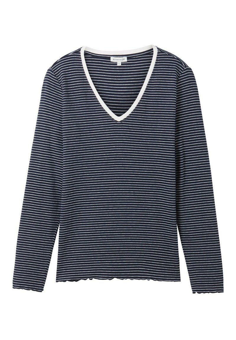 Tom Tailor Longsleeve donkerblauw Tom Tailor Longsleeve donkerblauw