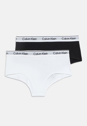 Calvin Klein Underwear 2 PACK - Σλιπ - black/bright white
