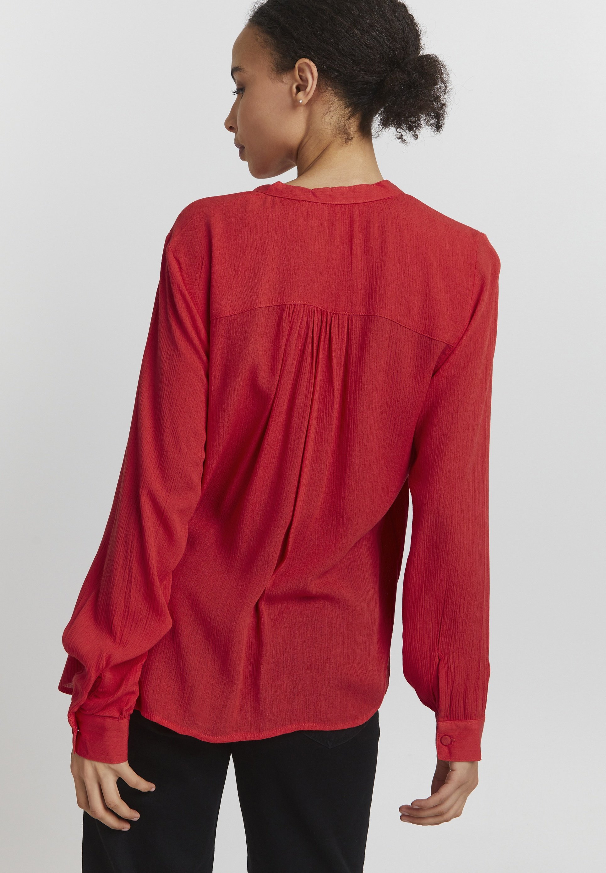 売れ筋商品|||イチ シャツ レディース トップス IHMARRAKECH - Button-down blouse - bittersweet ICHI IHMARRAKECH - Button-down blouse - bittersweet/red