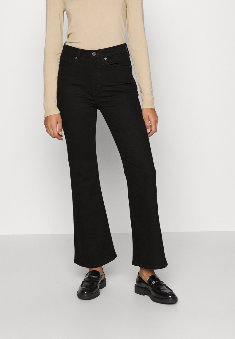 GAP Flared Jeans black wash/black denim Zalando.de