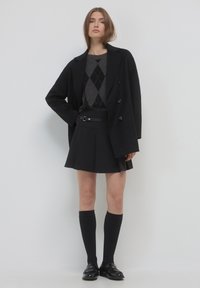 Calliope SKATER FIBBIE - Jupe trapèze - ultrablack