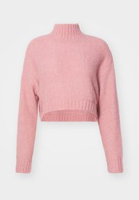 VMMARS HIGH NECK CROPPED - Pullover - desert sand