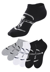 Chiemsee 6 PACK - Socks - schwarz/weiß/grau