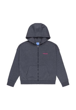 Ocean Pacific, OCEAN PACIFIC FRAUEN KAPUZENSWEATJACKE MIT REISSVERSCHLUSS KIAMA - Sweatjacke - grey pink