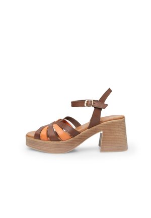 Riemensandalette - marrone