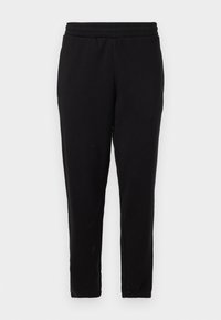 STRAIGHT LEG JOGGER - Tracksuit bottoms - black