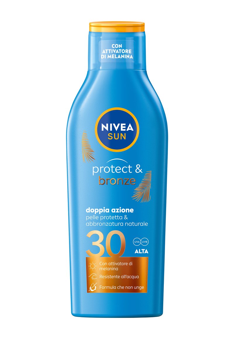 NIVEA - PROTECT & BRONZE LATTE SOLARE SPF 30 200 ML - Autoabbronzante - transparent, Ingrandire