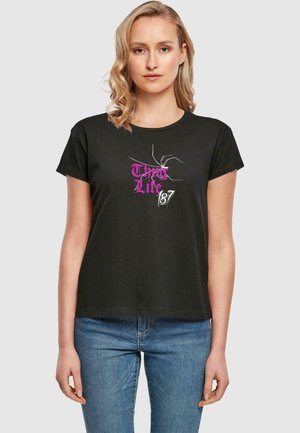 SPIDER - Print T-shirt - black