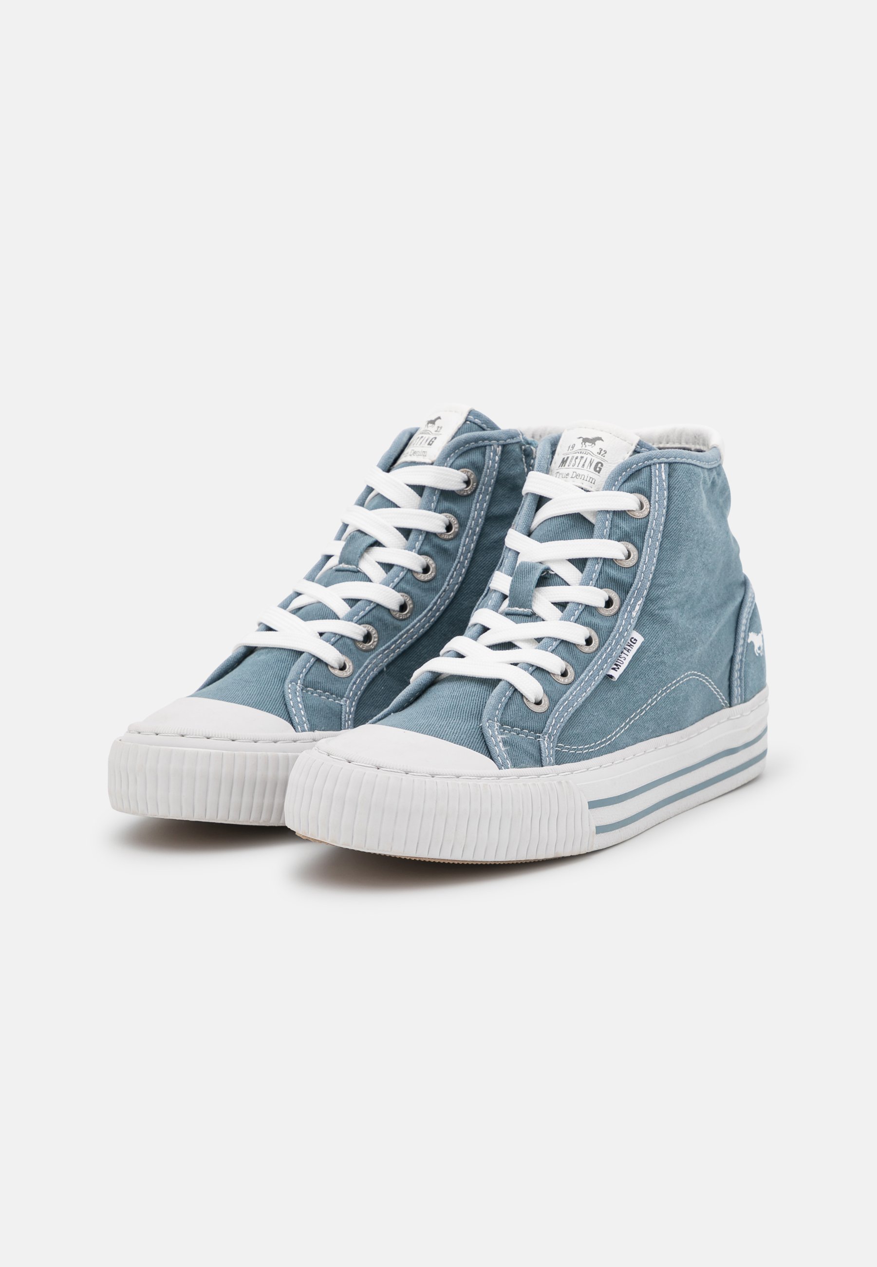 Mustang Zapatillas altas - himmelblau/azul - Zalando.es