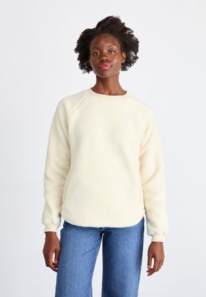 ESCAPE - Fleecepullover - cream