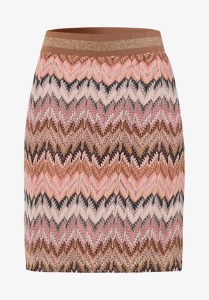 More & More, A-snit nederdel - brown