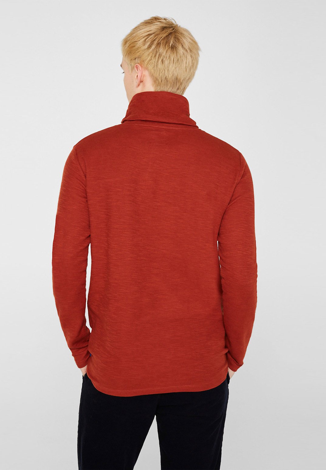 edc by Esprit MIT TUNNELKRAGEN Sweatshirt orange Esprit MIT TUNNELKRAGEN Sweatshirt greygrau Zalando.at