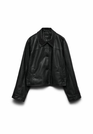 Vero Moda, JACKET VMLUANA BLAZER - Veste en similicuir - black