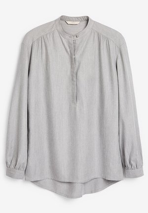 NOTCH NECK - Bluse - grey