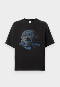 HOUSTON GLOBE  - T-shirts print - washed black