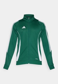 TIRO JACKET - Trainingsjacke - team dark green/white