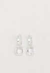 STONE HUGGIE DROP - Uhani - silver-coloured