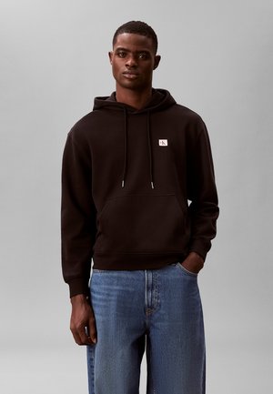 Calvin Klein Jeans, BADGE - Felpa con cappuccio - black