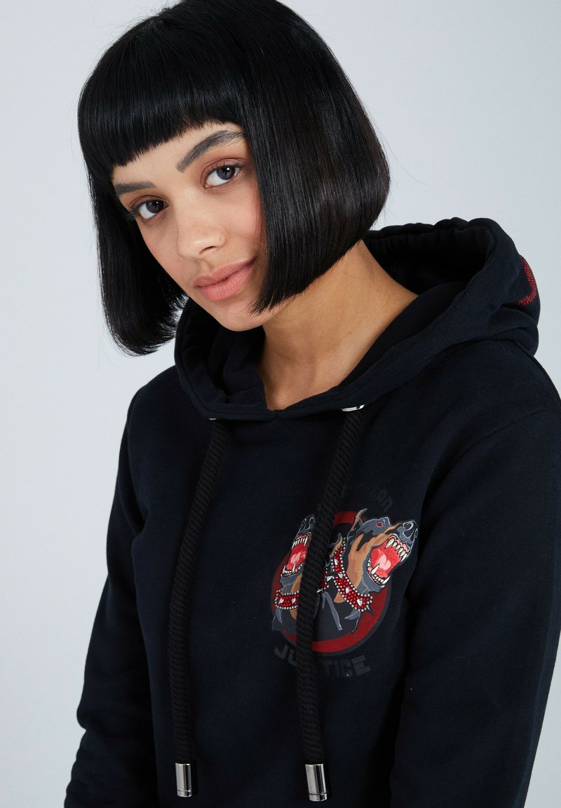 Damen Sweatshirts | Jeremy Meeks OSEE Kapuzenpullover schwarz - GI05653 Damen Sweatshirts | Jeremy Meeks OSEE Kapuzenpullover schwarz - GI05653