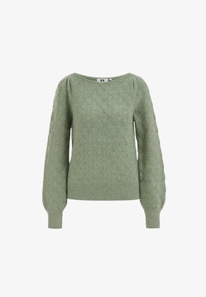 WE Fashion, Jersey de punto - green