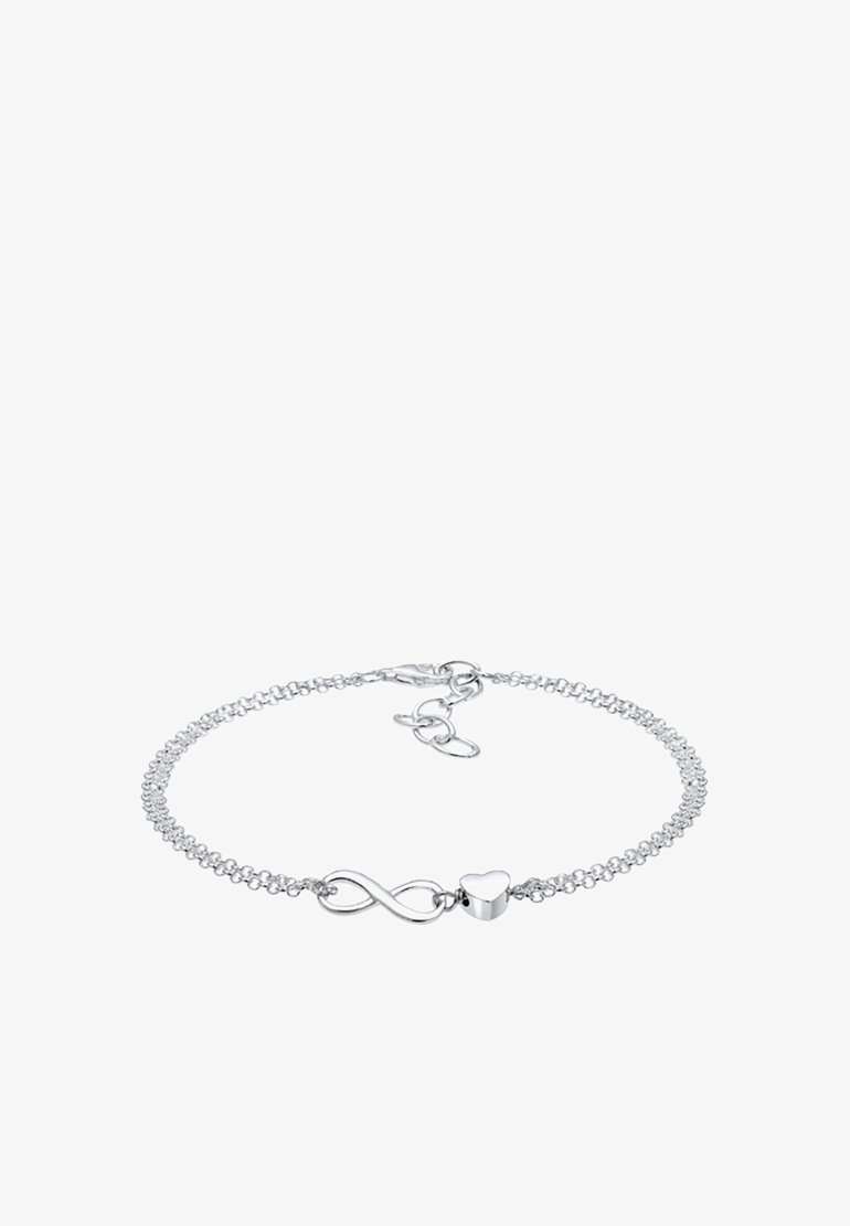 Elli INFINITY - Bracciale - black/nero Elli INFINITY - Bracciale - black/nero