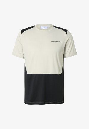 Sergio Tacchini, ARCATA - Nyomott mintás póló - dawn blue black