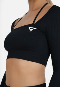 SQUATPROOF CONVEY SEAMLESS - Top dugih rukava - black